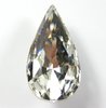 1 Stück Swarovski® Kristalle 4322, Teardrop Fancy Stone 18x9mm, Crystal Foiled *001