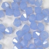 50 Stück Swarovski® Kristalle 5328 Xilion Beads, 4mm Air Blue Opal *285