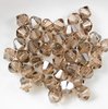50 Stück Swarovski® Kristalle 5328 Xilion Beads 4mm Light Peach Satin *362SAT