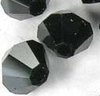 50 Stück Swarovski® Kristalle 5328 Xilion Beads 4mm, Jet Hematite *280HEM