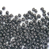 10g Röhrchen Miyuki Drop Beads 3,4mm, Gunmetal, *0451