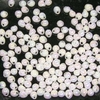 10g Röhrchen Miyuki Drop Beads 3,4mm, Opaque White AB, *0471
