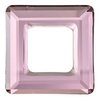 1 Stück Swarovski® Kristalle 4439 Square Ring 20mm, Crystal Antique Pink *001ANTP