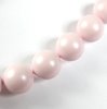 4 Stück Swarovski® Kristalle 5810, Crystal Pearls 12mm, Crystal Pastel Rose Pearl, *944