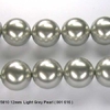 4 Stück Swarovski® Kristalle 5810, Crystal Pearls 12mm, Crystal Light Grey Pearl, *616