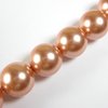 4 Stück Swarovski® Kristalle 5810, Crystal Pearls 12mm, Crystal Rose Peach Pearl, *674
