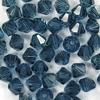 20 Stück Swarovski® Kristalle 5328 Xilion Beads, 6mm Montana *207