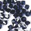 20 Stück Swarovski® Kristalle 5328 Xilion Beads 6mm, Dark Indigo *288