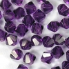 50 Stück Swarovski® Kristalle 5328 Xilion Beads 3mm, Amethyst *204