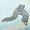 Miyuki Jewelry Kit Anleitung BFK69 Blue Surge Bracelet
