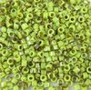 25g Beutel Miyuki Delica Beads 11/0, Opaque Picasso Chartreuse, DB2265-25