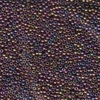 10g Röhrchen Miyuki Rocailles 11/0, Metallic Purple Gold Iris,  *0188