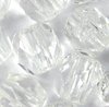 50 Stück feuerpolierte Glasschliffperlen 4mm, Crystal