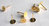 20 Stück Ohrstecker mit Klebefläche, Fläche Ø 6mm, Länge 10mm, goldfarbe