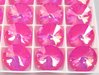 1 Stück Swarovski® Kristalle 1122 Rivoli, 16mm, Crystal Ultra Pink AB Unfoiled *001ULTPIAB