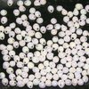 50g Beutel Miyuki Drop Beads 3,4mm, Opaque White AB, *0471-50