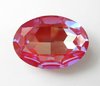 1 Stück Swarovski® Kristalle 4120, Carbochon 18x13mm, Cry. Royal Red DeLite Unfoiled *001L107D