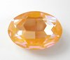 1 Stück Swarovski® Kristalle 4120, Carbochon 18x13mm, Cry. Peach DeLite Unfoiled *001L140D