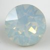 4 Stück Swarovski® Kristalle 1088 XIRIUS Chaton SS39 (8mm), White Opal Foiled *234