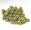 10g Beutel SuperDuo Beads 2,5x5mm, Opaque Yellow - Picasso