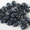 10g Beutel SuperDuo Beads 2,5x5mm, Hematite