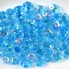 10g Beutel SuperDuo Beads 2,5x5mm, Aqua AB