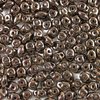 10g Beutel SuperDuo Beads 2,5x5mm, Bronze