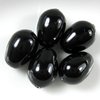 5 Stück Swarovski® Kristalle 5821, Crystal Pearls 11x8mm, Mystic Black Pearl *335