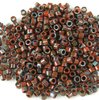 25g Beutel Miyuki Delica Beads 11/0, Opaque Picasso Red, DB2263-25