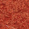 7g Röhrchen Miyuki Stifte - Bugle Beads 3mm, Silver Lined Red, *0043