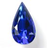 1 Stück Swarovski® Kristalle 4322, Teardrop Fancy Stone 22x11mm, Majestic Blue Foiled *296