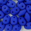 10g Beutel SuperDuo Beads 2,5x5mm, Neon Ocean Blue