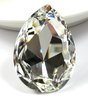 1 Stück Swarovski® Kristalle 4327 Pear Fancy Stone, 40x27mm, Crystal Foiled *001