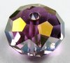 20 Stück Swarovski® Kristalle 5040, Briolette Beads 4mm, Crystal Lilac Shadow *001LISH