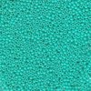 10g Röhrchen Miyuki Rocailles 11/0, Opaque Turquoise Green, *0412