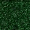 10g Röhrchen Miyuki Rocailles 11/0, Transparent Dark Green, *0147