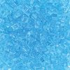 8g Röhrchen Miyuki Tila 1/2 Cut Perlen 5mm, Transparent Light Blue, *0148