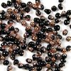 50g Beutel Miyuki Drop Beads 3,4mm, Black Capri Gold, *55034-50
