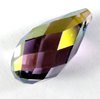 2 Stück Swarovski® Kristalle 6010, Briolette Pedant 11x5,5mm, Crystal Lilac Shadow *001LISH