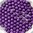 30 Stück Fiesta Beads 6mm, Hollyhock Purple