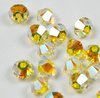 50 Stück Swarovski® Kristalle 5328 Xilion Beads 3mm, Citrine AB2 *249AB2
