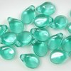 40 Stück Preciosa Pip™ Beads 5x7mm, Emerald