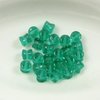 50 Stück Diabolo Shape Beads 4x6mm, Emerald