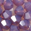 50 Stück Swarovski® Kristalle 5328, Xilion Beads 3mm, Cyclamen Opal *398