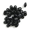 10g Beutel MiniDuo Beads 2,5x4mm, ca.210 Stück, Jet