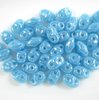 10g Beutel MiniDuo Beads 2,5x4mm, ca.210 Stück, Luster- Turquoise Blue