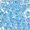 50 Stück Swarovski® Kristalle 5328 Xilion Beads 2,5mm, Aquamarine *202