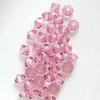 50 Stück Swarovski® Kristalle 5328 Xilion Beads 2,5mm, Light Rose *223