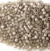 5g Röhrchen Miyuki Delica Beads 11/0, Silver Lined Cinnamon Opal, DB1460