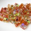 25g Beutel Miyuki Tila 1/2 Cut Perlen 5mm, Crystal Orange Rainbow *55022-25